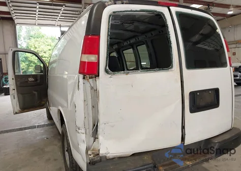 2007 Chevrolet Express Work Van from USA, damaged, VIN 1GCGG25V571244967